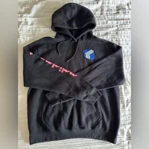 New without tag Adidas hoodie sweatshirt in black. Size Large